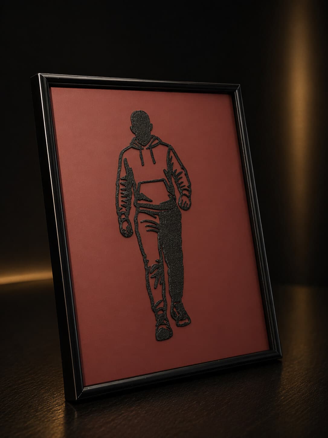 Tablou 3D Siluetă Personalizată